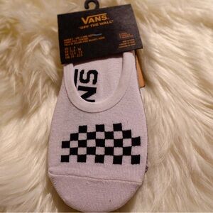 VANS Off The Wall Womens/Girls NO SHOW Liners Socks 3 Pair Sz US: 1-6